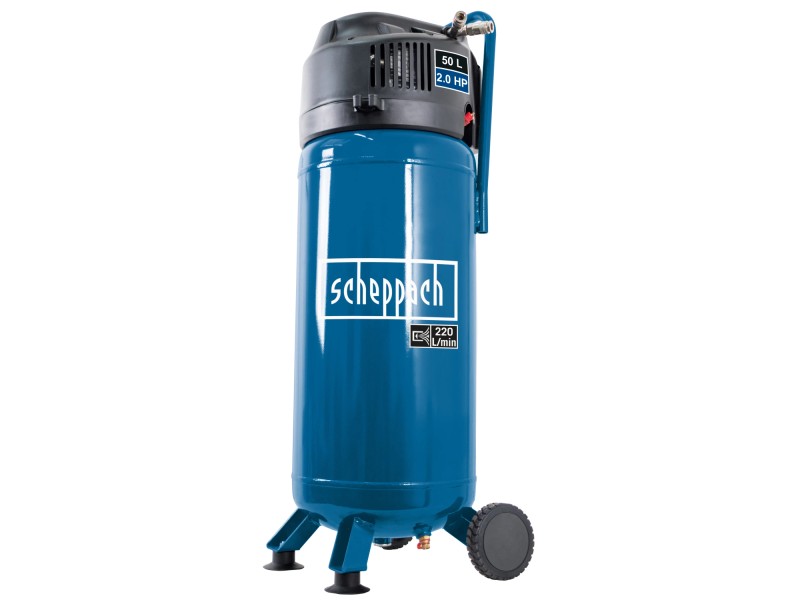 Scheppach Kompressor Druckluft-Kompressor HC51v ölfrei 50L 10bar wartungsarm - 4046664063674