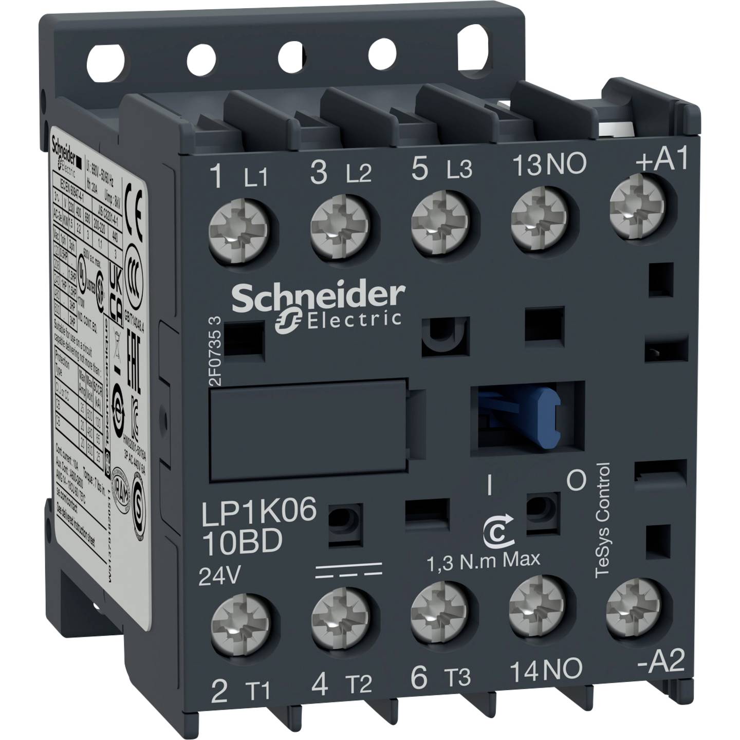 Schneider Electric Leistungsschütz LP1K0901BD3 Schütz IP20 1 Stück 45x58x57mm - 3389110428506