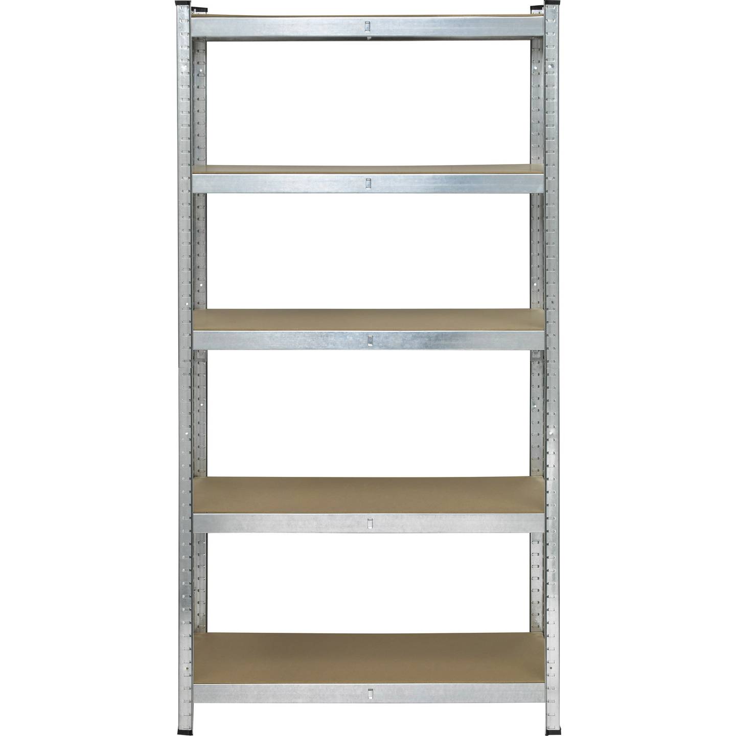 Toolcraft Schwerlastregal 175kg Lagerregal Metall verzinkt 5 Böden 90x180cm Last - 4064161231112