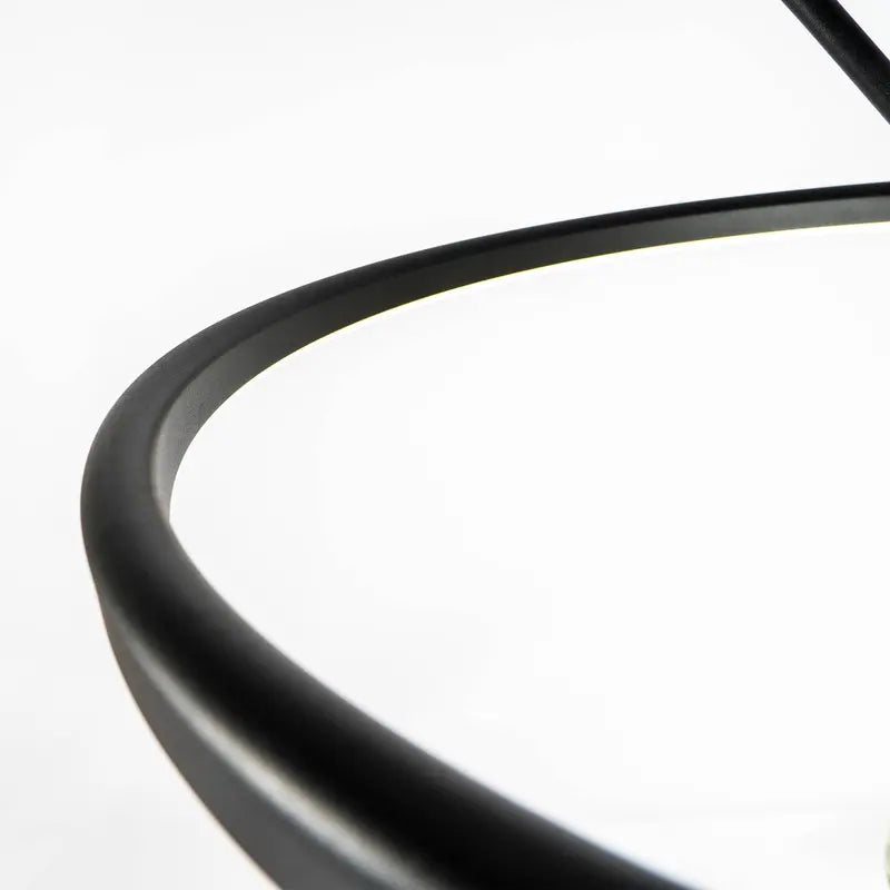 B-Ware Lucande Virvera Led Bogenstehlampe Standleuchte Deko Stehleuchte Rund Schwarz820
