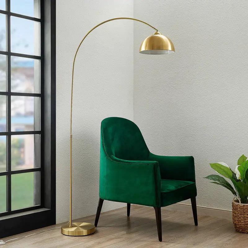 B-Ware Lindby Lennart Bogenstehleuchte Standleuchte Stehlampe Stehleuchte Leuchte LED