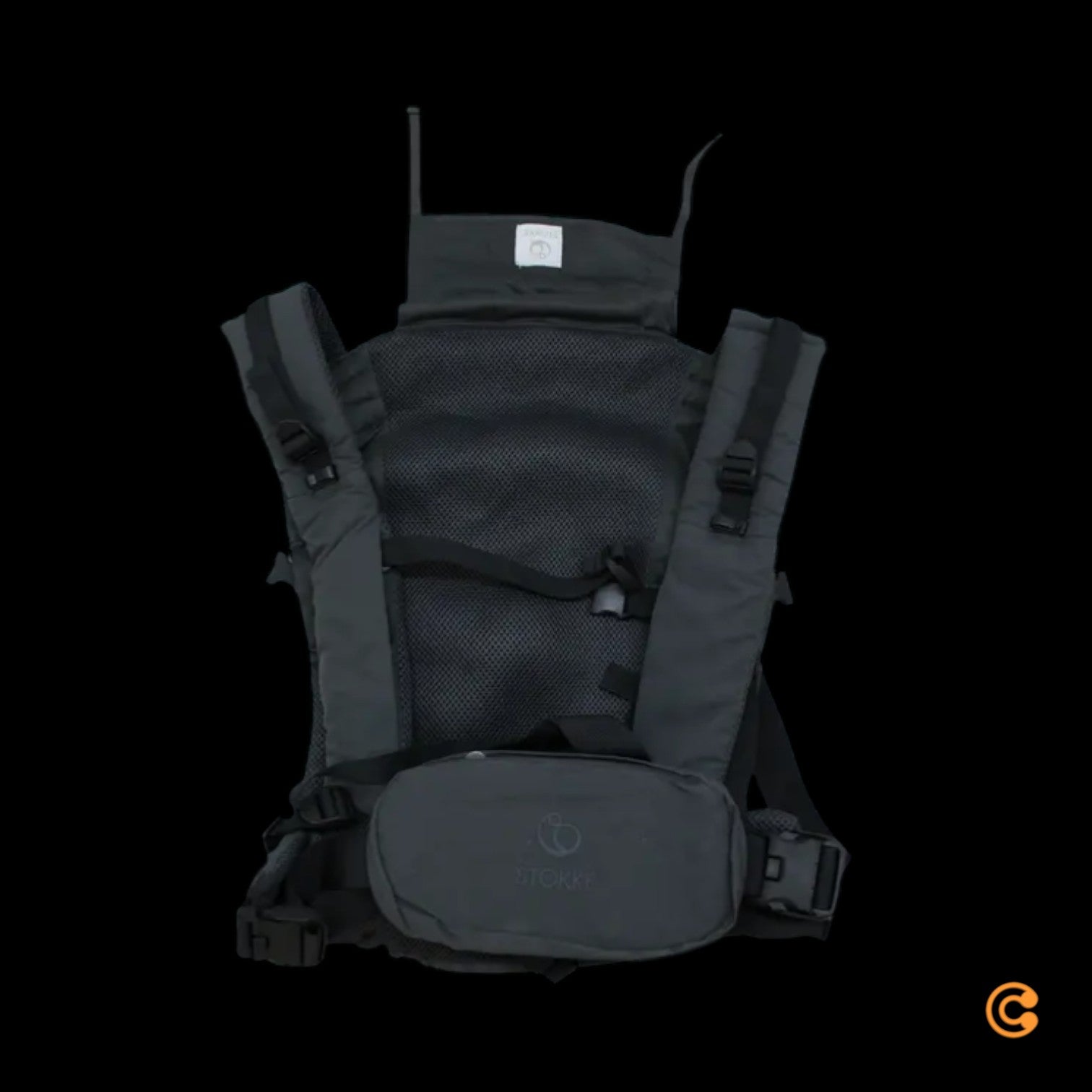 B-Ware Stokke Limas Babytrage Tragehilfe Mesh Anthracite Ergonomisch Trage Baby