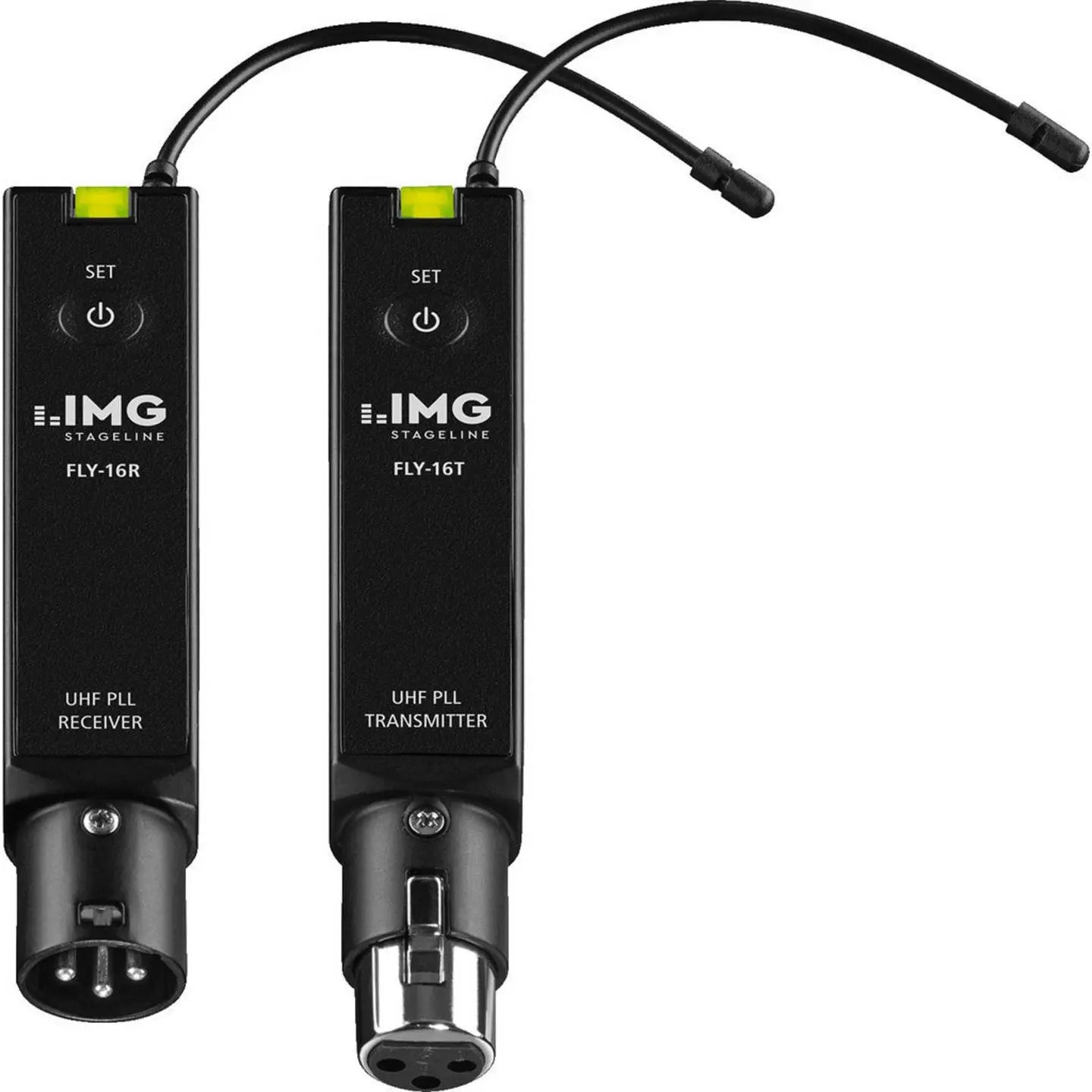 B-Ware Img Stageline Audio Funkübertragungsset Funkset Fly 16 Set Schwarz Uhf Pll 16 Kan - 4007754270044