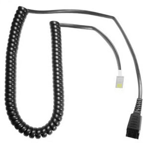 B-Ware Imtradex Ak 1 Ps Plx Qd Telefon Headset Kabel Schwarz Adapter Verbindungskabel