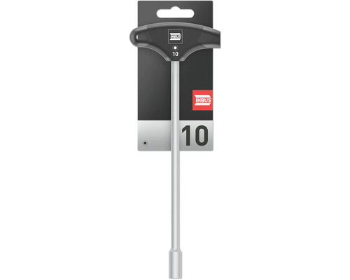 Inbus 71925 T Griff Außensechskant Steckschlüssel 10mm Hybrid Touch 4 Stück B-Ware - 4260674171635