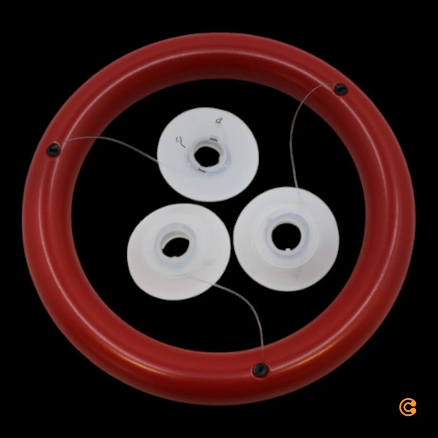 B-Ware Ingo Maurer Höhenjustierungsring Floatation Pendelleuchte Ersatzteil Rot Ersatz - 4251545410113