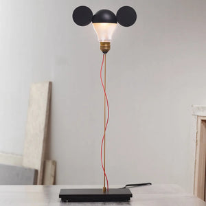 B-Ware Leuchte Tischlampe Lampe Ingo Maurer Ricchi Poveri Toto Schwarz Metall