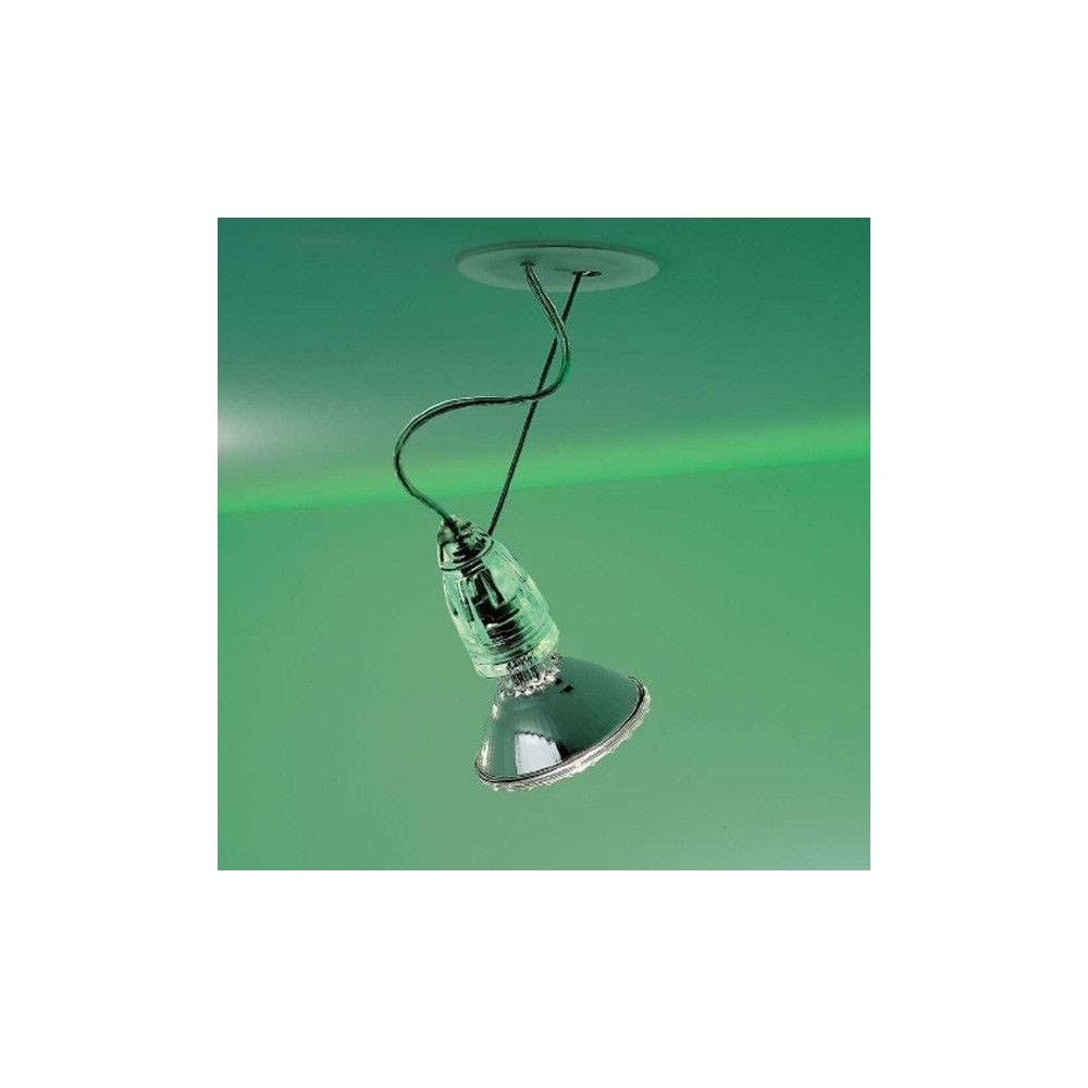 Ingo Maurer Spock Wand Deckenleuchte Leuchte Lampe E27 Edelstahl Glas Aluminium - 4251545403917