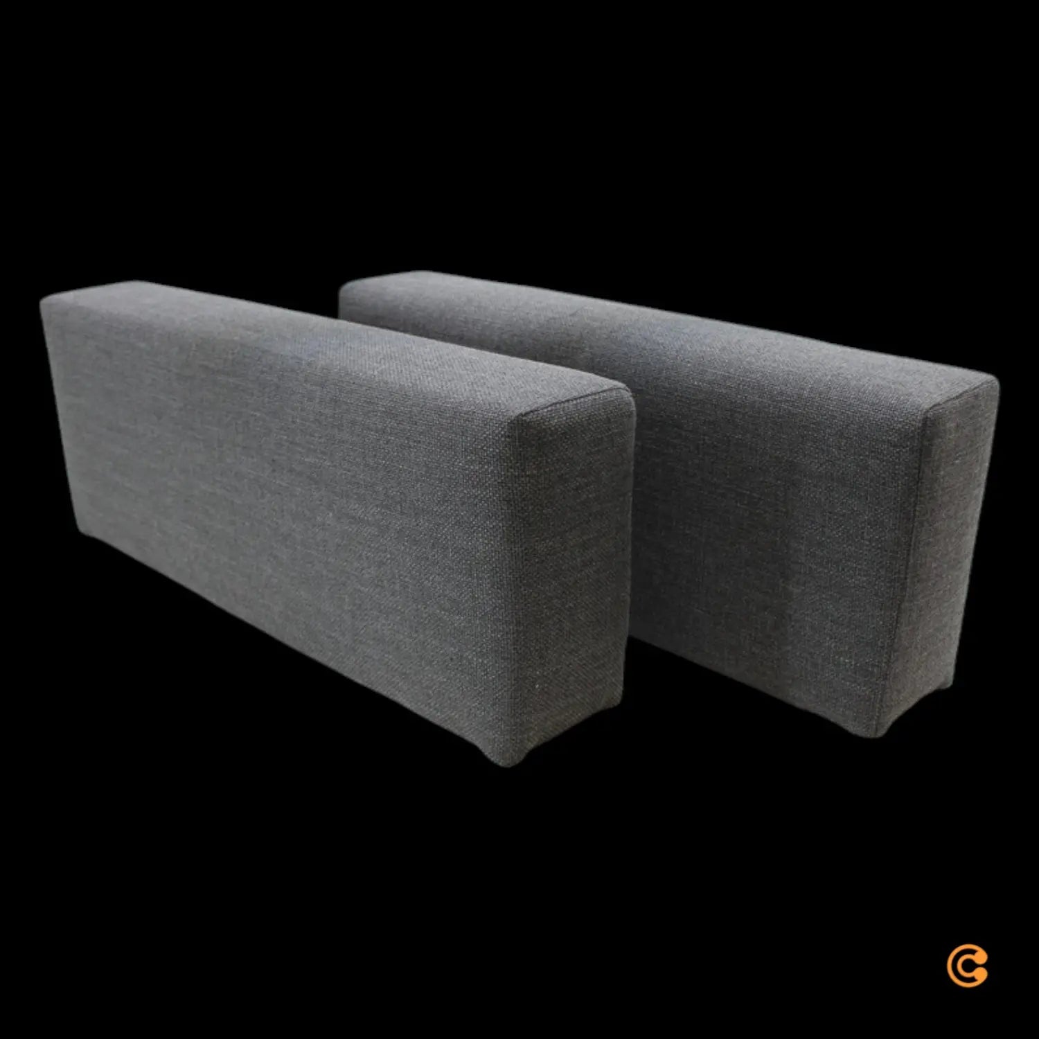 B-Ware Innovation Living Armlehnen Idun Schlafsofa 94x38x21 Cm 577 Kenya Dark Grey 2er - 5700110755993