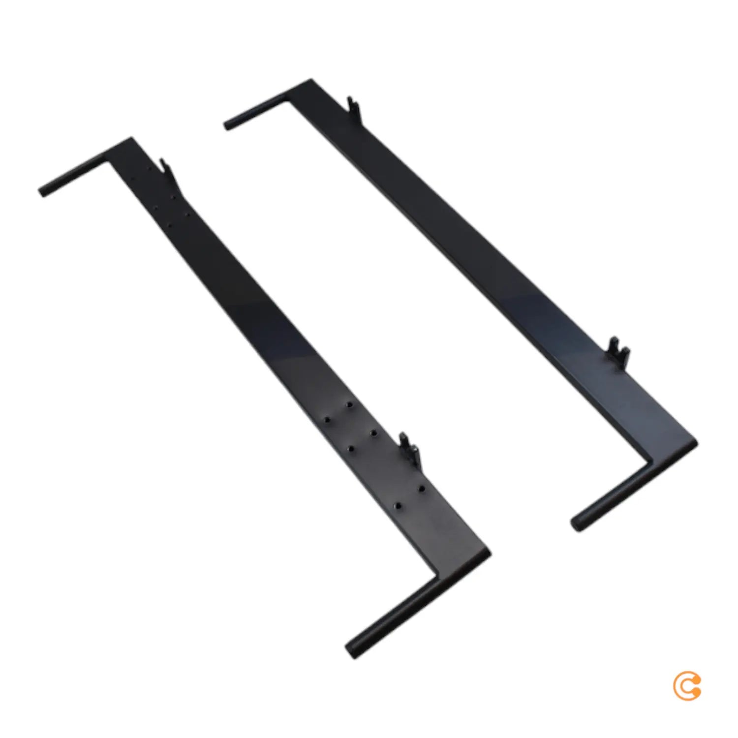 B-Ware Innovation Living Bragi Sofa Couch Schlafsofa Beine Füße Paar Schwarz Ersatzteil - 5700110812726