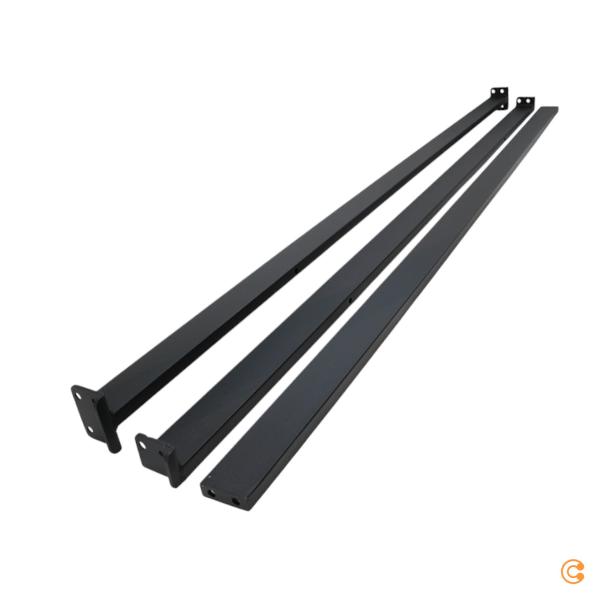 Innovation Living Untergestell Gestell Splitback Schlafsofa 190 cm Schwarz matt - 5700110804318