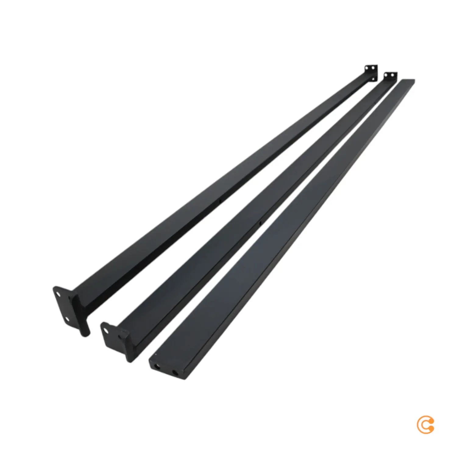 B-Ware Innovation Living Untergestell Gestell Splitback Schlafsofa 190 Cm Schwarz Matt - 5700110804318