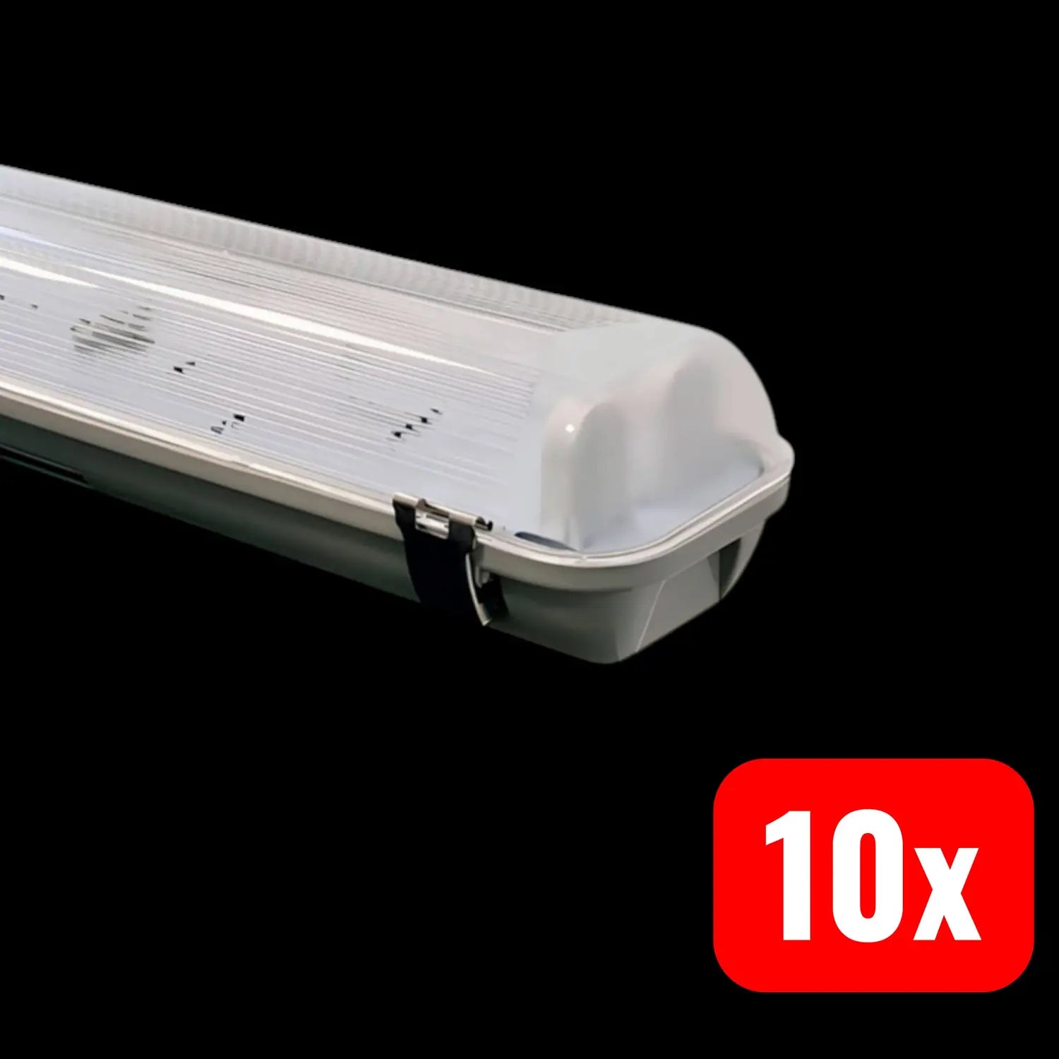 B-Ware Insatech Feuchtraum Wannenleuchte Led Röhre G13 Lichtgrau Lampe 10 Stück - 4052586108355