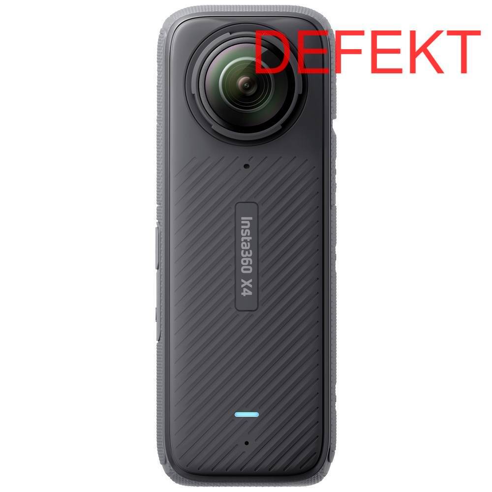D-Ware Insta360 X4 360° Action Cam 8 K Touch Screen Wlan Wasserfest Defektware - 6970357855506