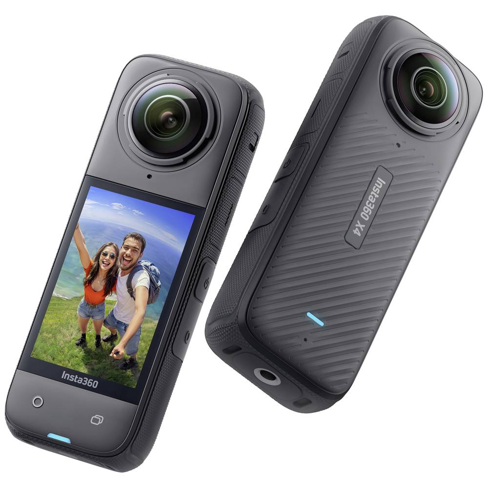 Insta360 X4 360° Action Cam 8 K Touch Screen Wlan Wasserfest Siehe Text/Foto C-Ware - 6970357855506