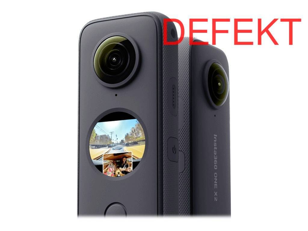 D-Ware Insta360 One X2 Action Cam 360° Zeitraffer Wasserfest Kamera Foto Defektware - 6970357851805