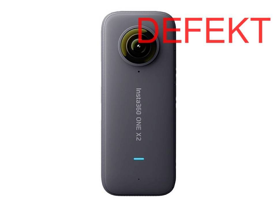 D-Ware Insta360 One X2 Action Cam 360° Zeitraffer Wasserfest Kamera Foto Defektware - 6970357851805