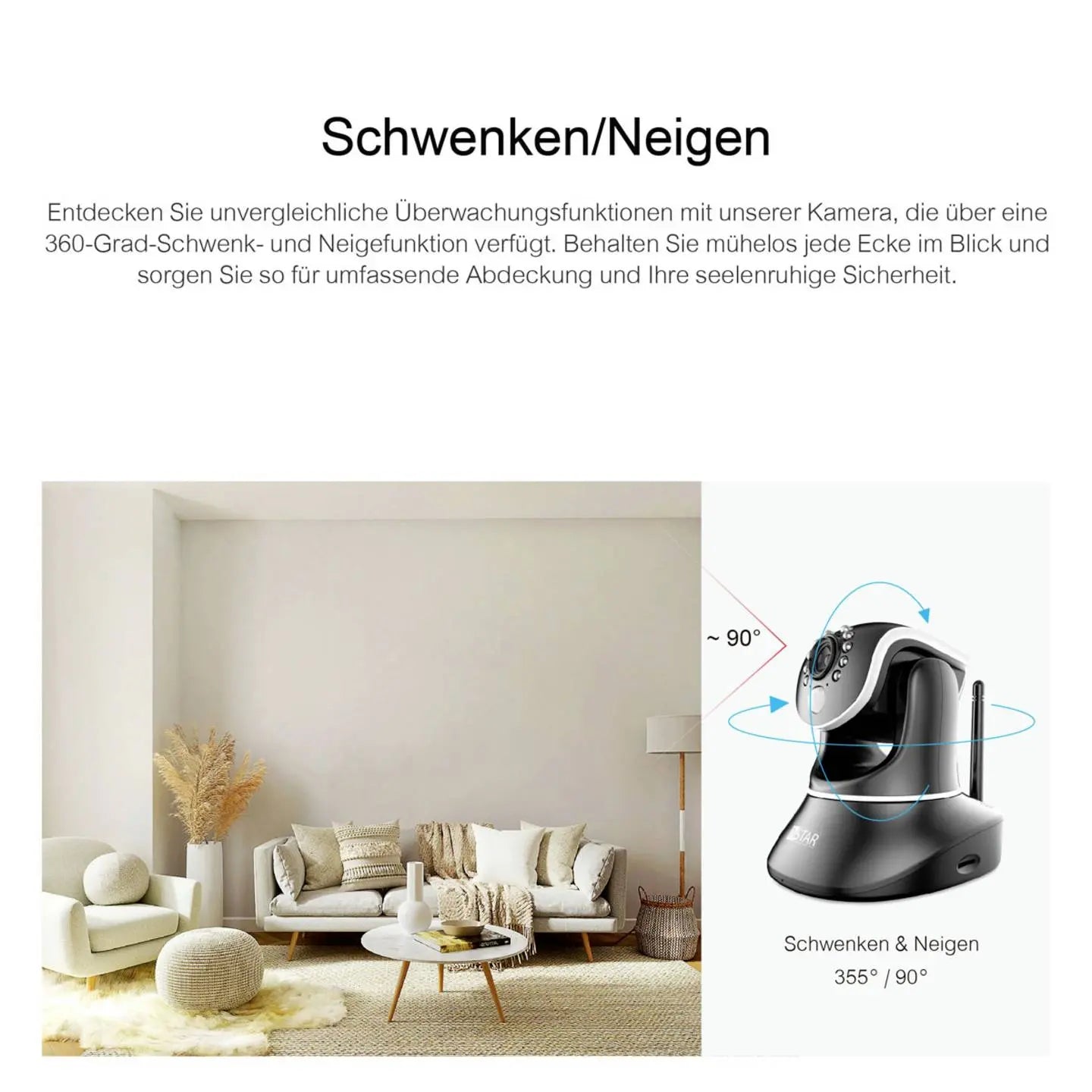 B-Ware Instar überwachungskamera Ip Kamera Wlan Kamera Schwarz Innenbereich Home Kit Po E - 4260591891203