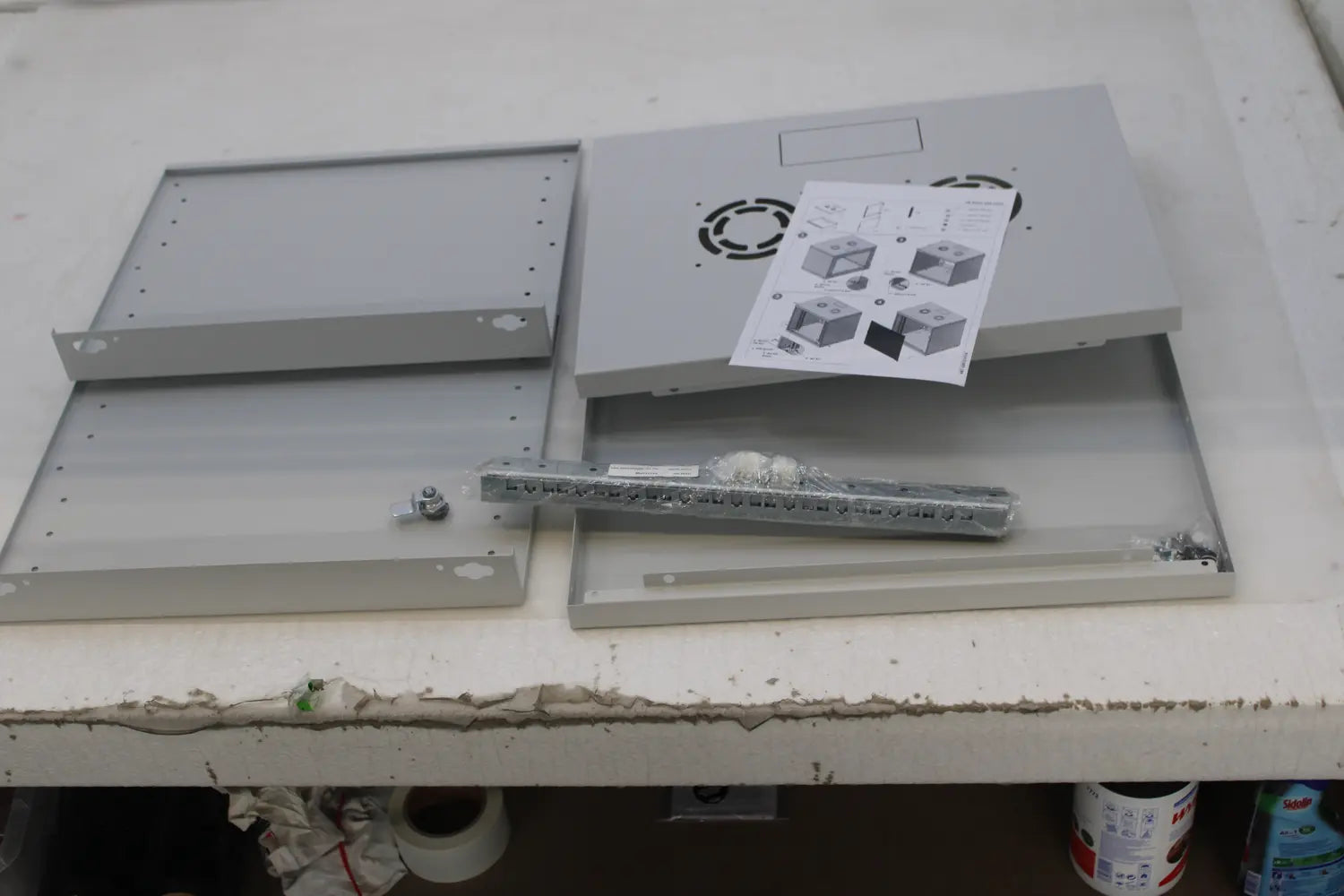 B-Ware Intellinet 19" Wandverteiler Basic Line 9 He 19 Zoll Wandgehäuse Siehe Text/Foto - 766623714167