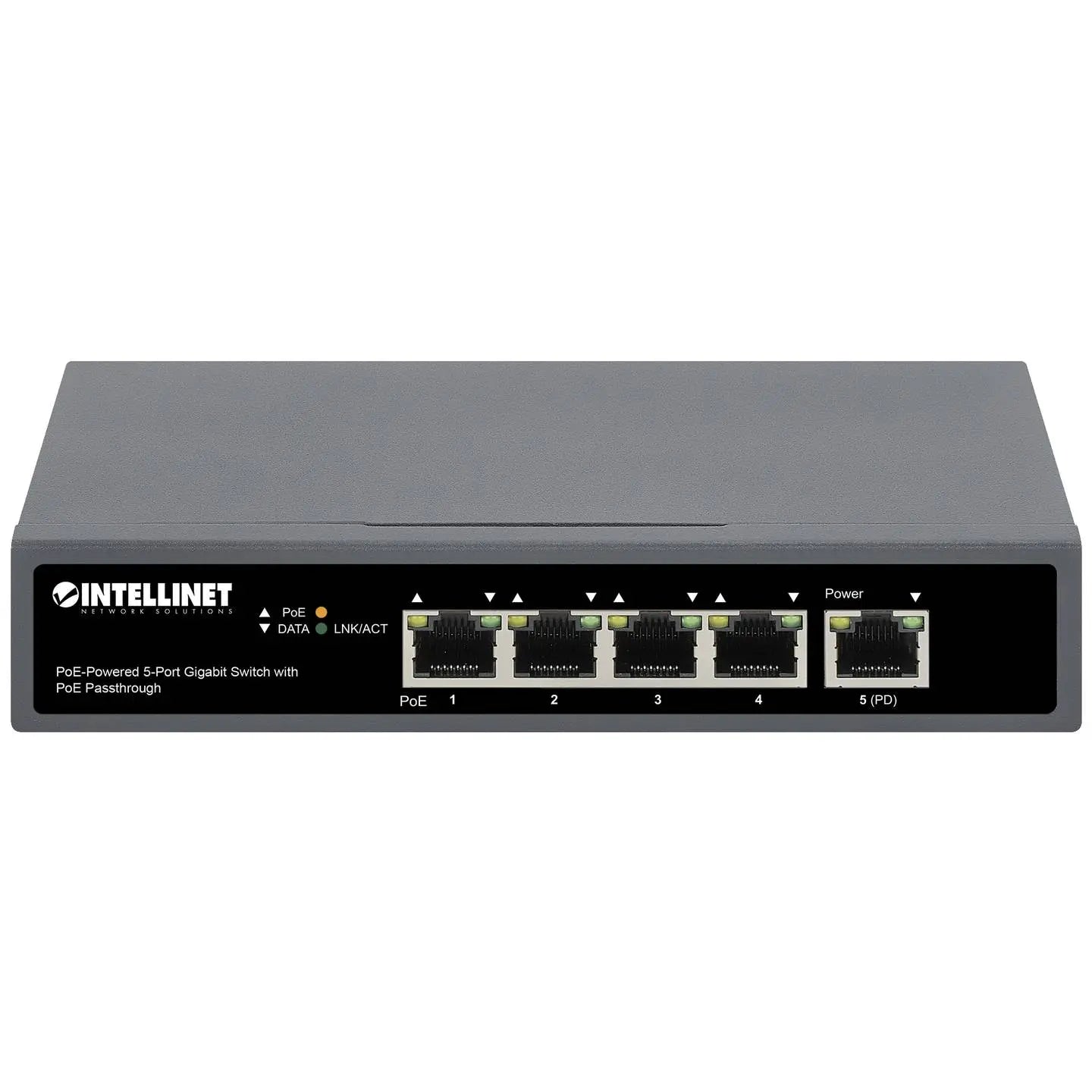 B-Ware Int Switch Netzwerkgerät Po E Switch 5 Port Gigabit Passthr 65 W - 766623561808