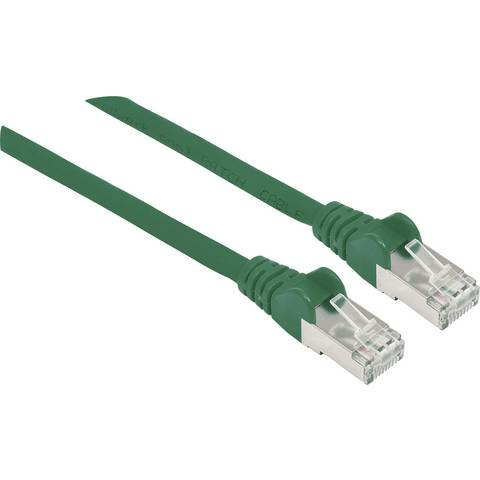 B-Ware Intellinet 741255 Rj45 Netzwerkkabel Patchkabel Kabel Cat 6a S/Ftp 30.00 M Grün - 766623741255