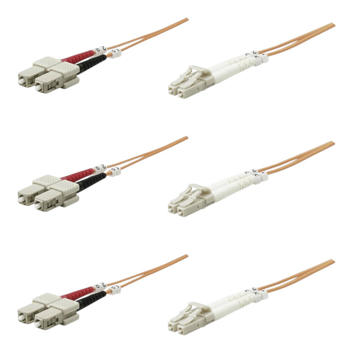 3 Stück Intellinet 470353 Glasfaser Lwl Anschlusskabel 1x Lc  & 1x 3 Stück B-Ware