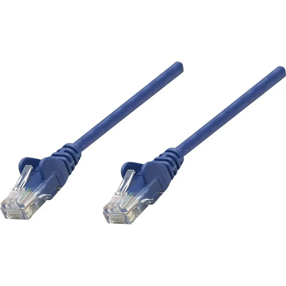 B-Ware Intellinet Netzwerkkabel Patchkabel Rj45 Cat 5e Blau Anschluss Netzwerk 7,5 M - 766623330701