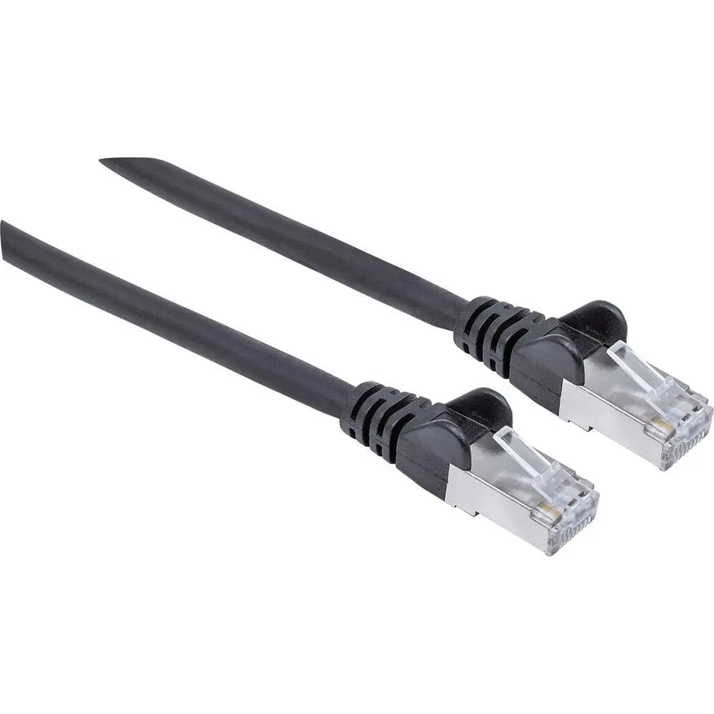 B-Ware Intellinet Netzwerkkabel Patchkabel Rj45 Cat 6a 30m Schwarz Folienschirm - 766623318846