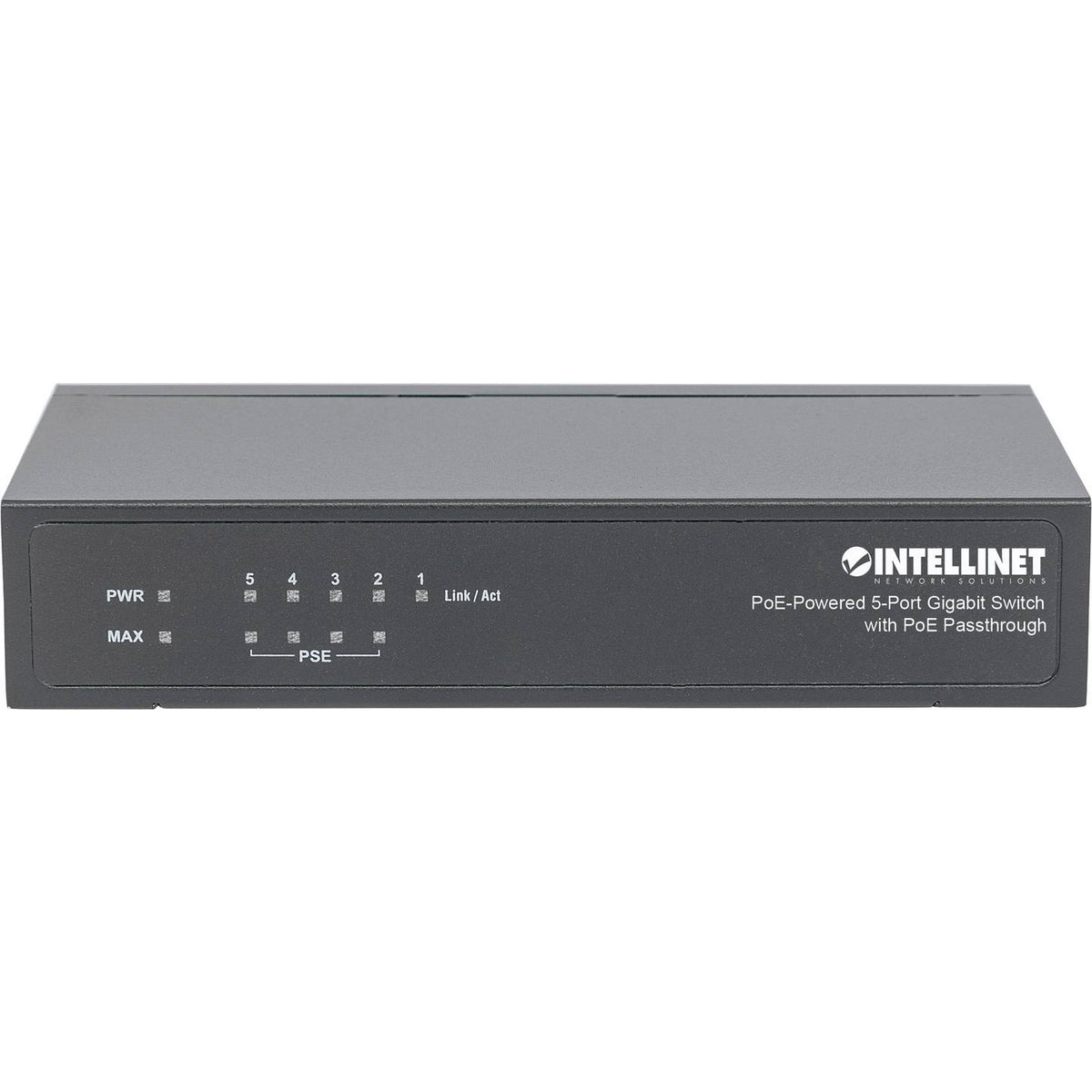 Intellinet Switch Netzwerkverteiler Gigabit PoE 5 Port 1 GBit/s PoE-Funktion - 0766623561082