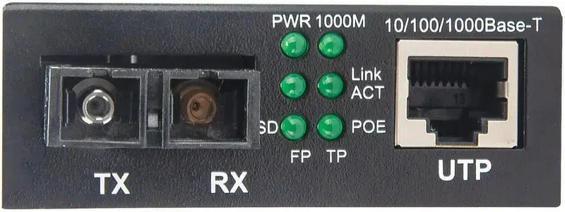 Convertisseur de média Intellinet de seconde main 1000 Mbit/s Gigabit PoE+ monomode injecteur PoE+ 20 km