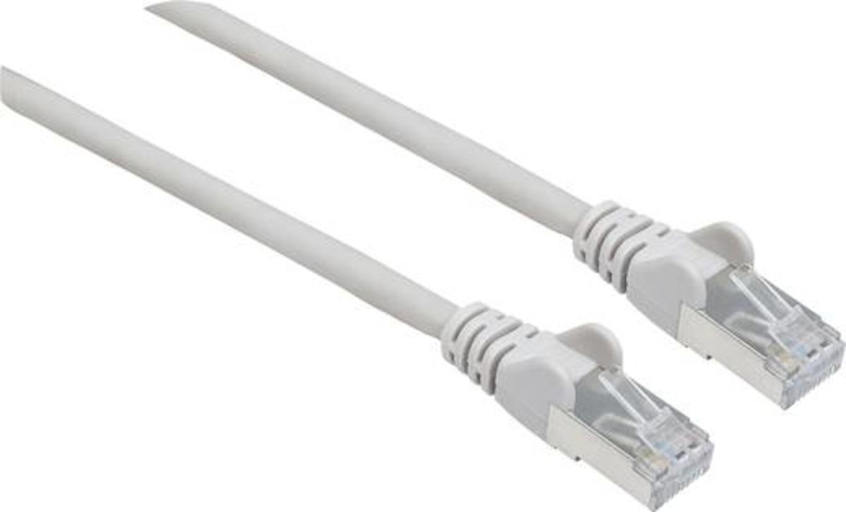 Intellinet RJ45 Netzwerk Anschlusskabel CAT 6a S/FTP 30 m Grau - 0766623741217