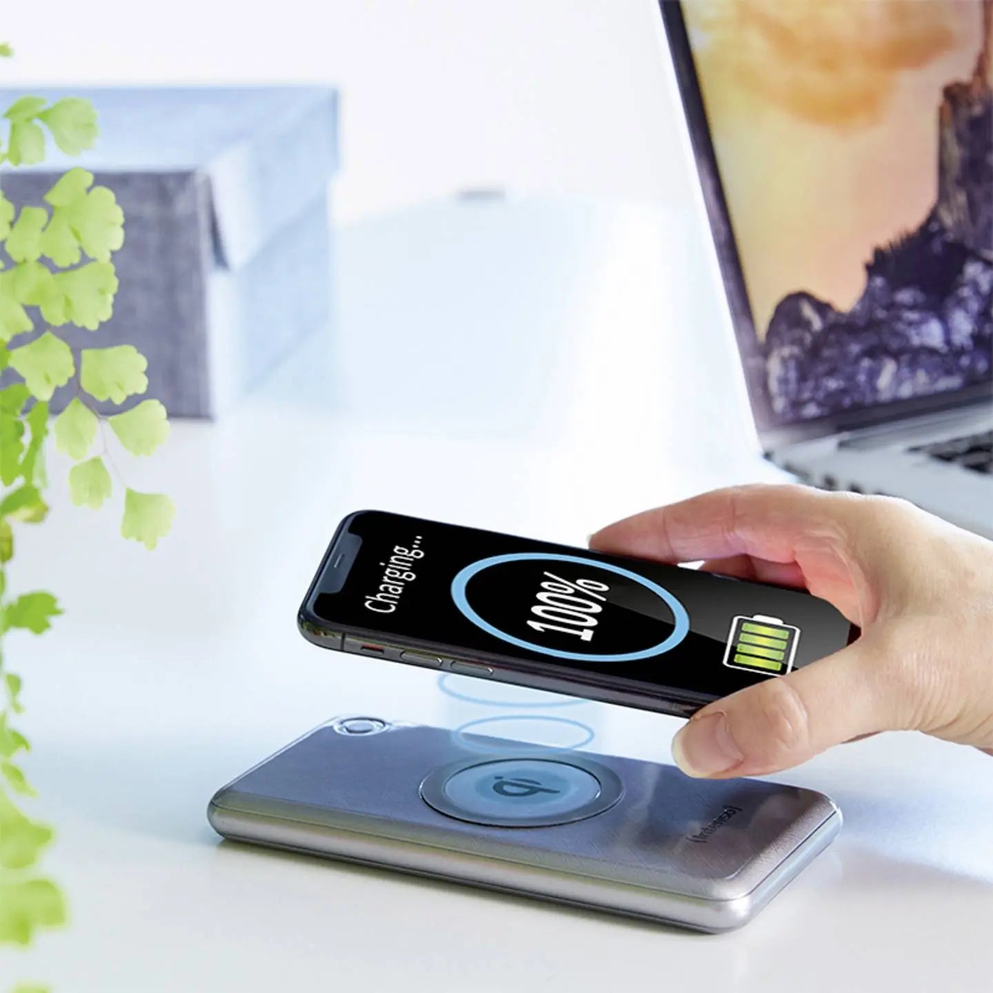 B-Ware Intenso Powerbank Ladegerät Mobiler Akku Wpd 10000 Tragbares Ladegerät Gerät - 4034303030699