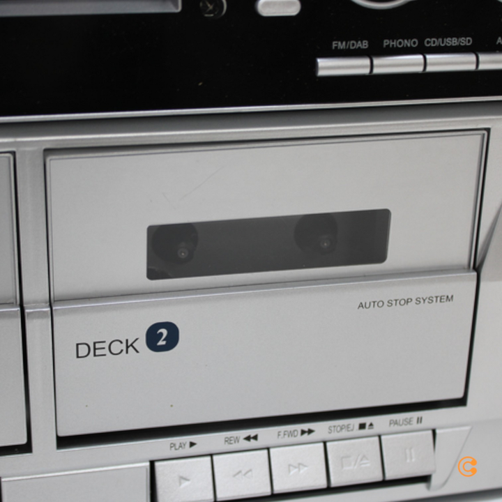 Denver Mrd 166 Stereoanlage Dab+ Plattenspieler Sd Ukw Usb Siehe Text/Fotos C-Ware