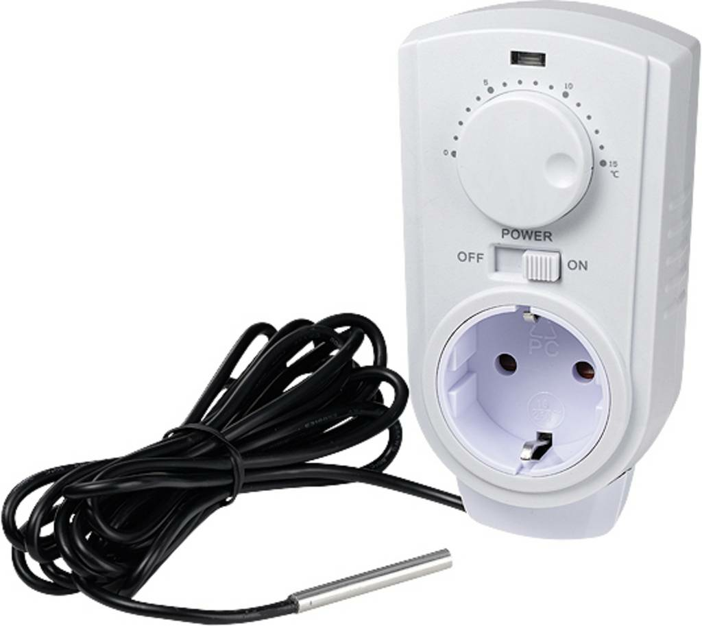 B-Ware Inter Bär Raumthermostat Zwischenstecker Heizungssteuerung Temperaturregler  - 4011644007610