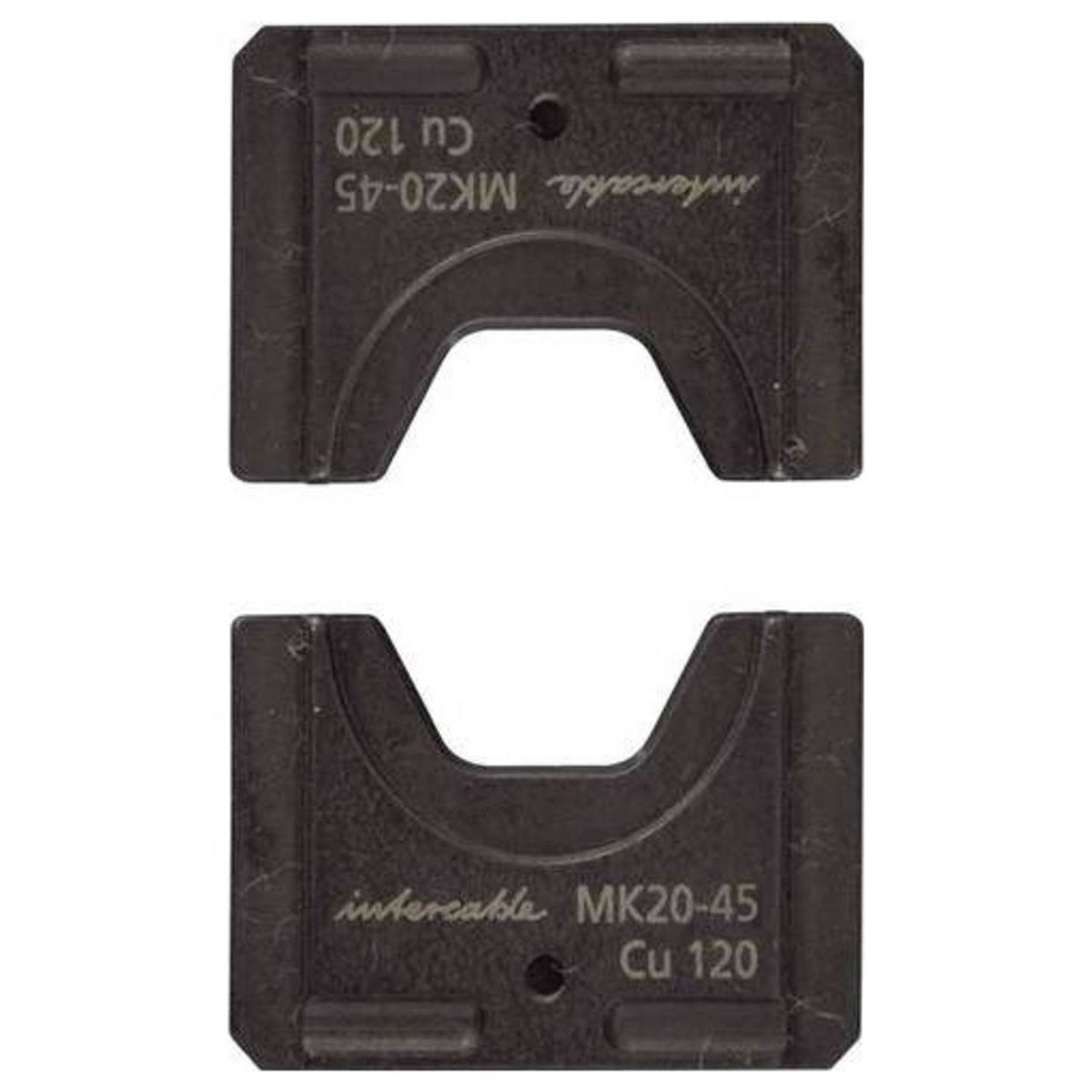 Intercable Presseinsatz Presszangeneinsatz CU Presskabelschuhe Werkzeug 95 mm² - 8014212116635