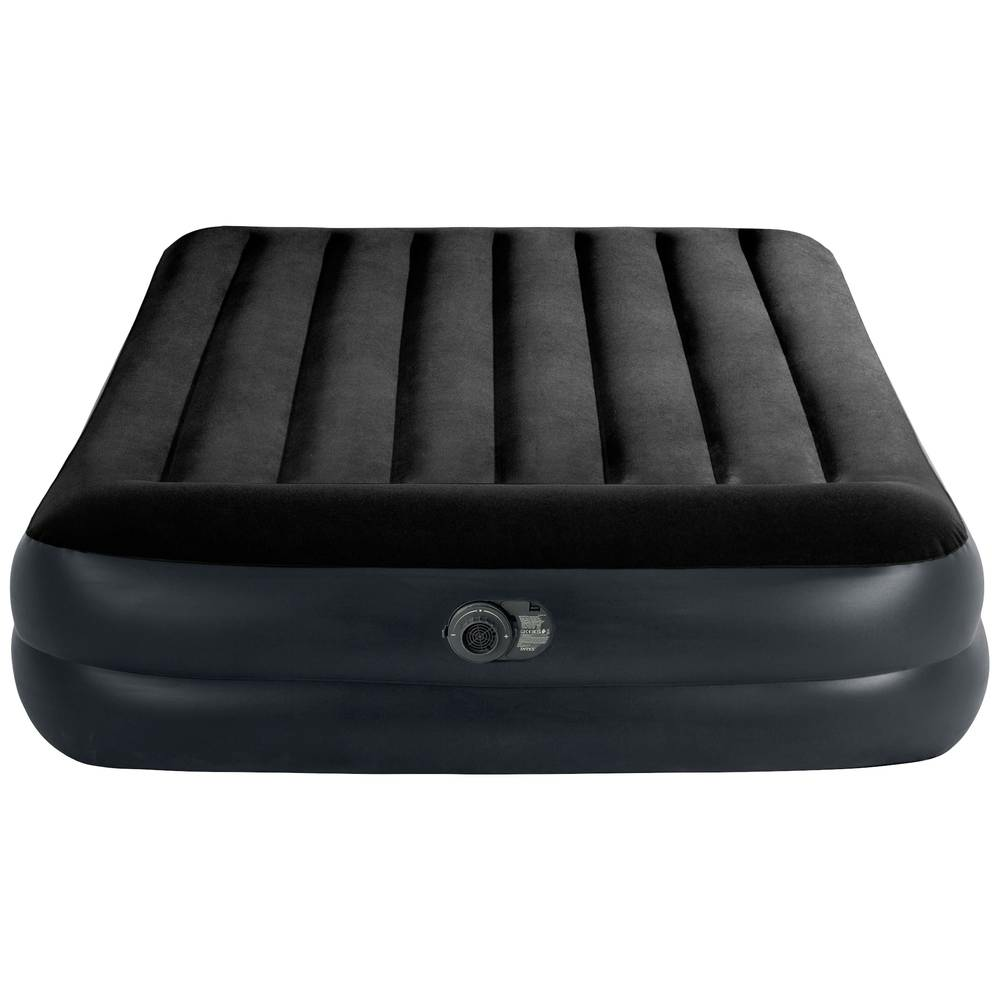 B-Ware Intex 64124 Nd Luftbett Dura Beam Pillow Rest Raised Mit 220 V Pumpe Queen Schwarz - 6941057422862