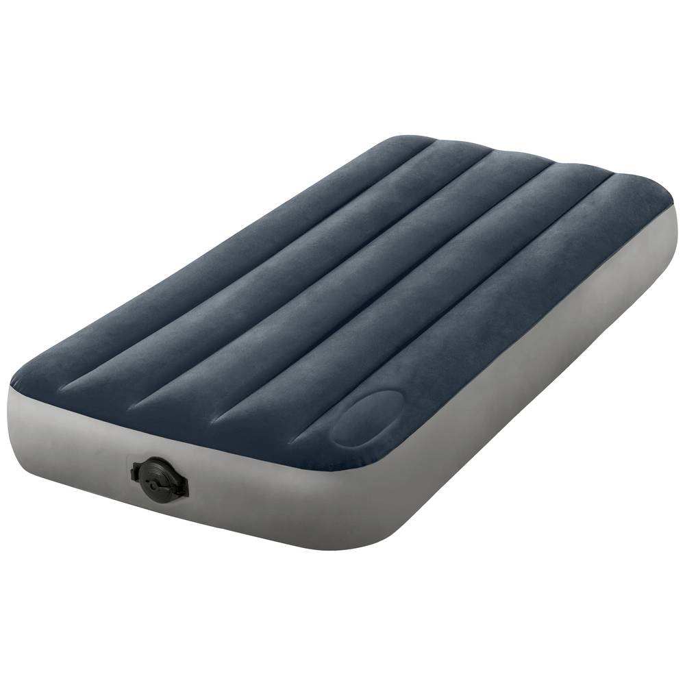Intex 64781 Dura Beam Standard Twin Luftbett 1910 X 990 X 250 Mm Dunkelblau B-Ware