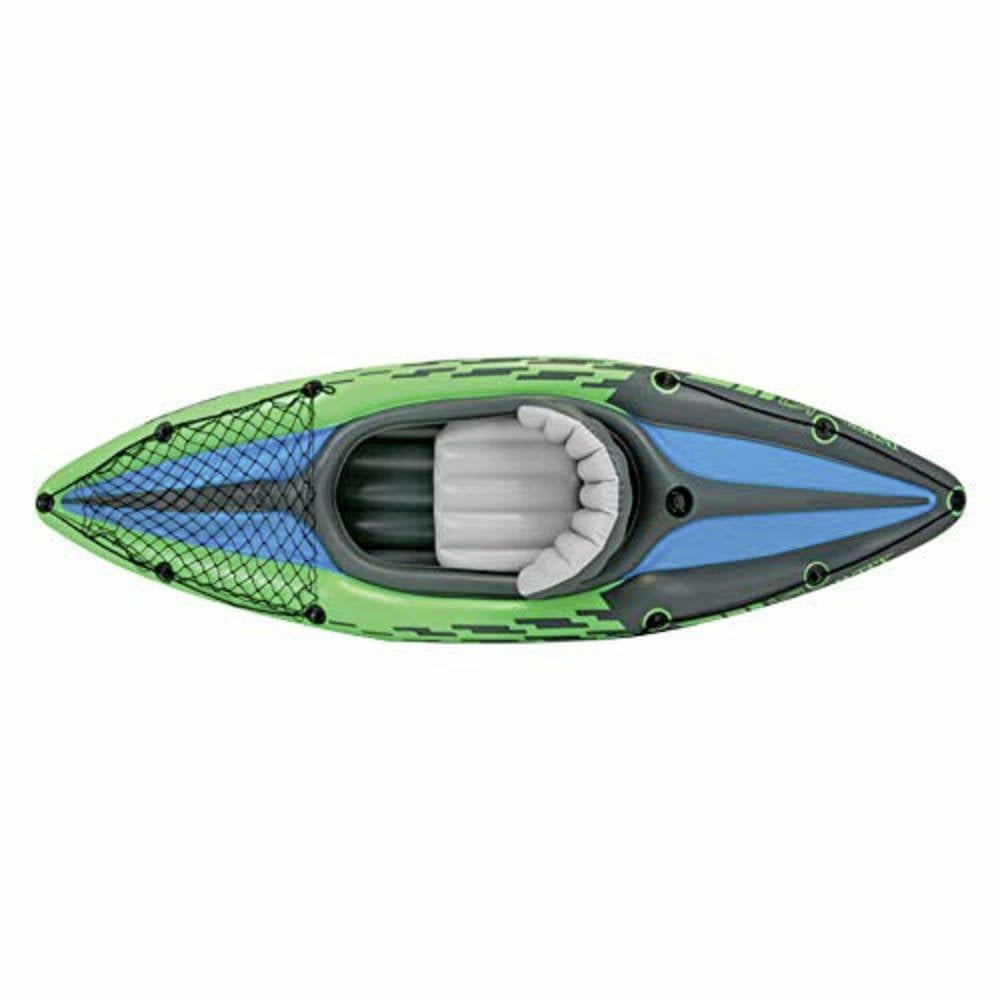 B-Ware Intex Boot Challenger Sport Kajak K1 Doppelpaddel+Pumpe Reparaturset Max. 100 Kg - 6941057463056