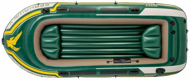 B-Ware Intex Boot Seahawk Set Mit Paddel Und Pumpe Schlauchboot Boot 351 X 145 X 48 Cm - 6941057463513