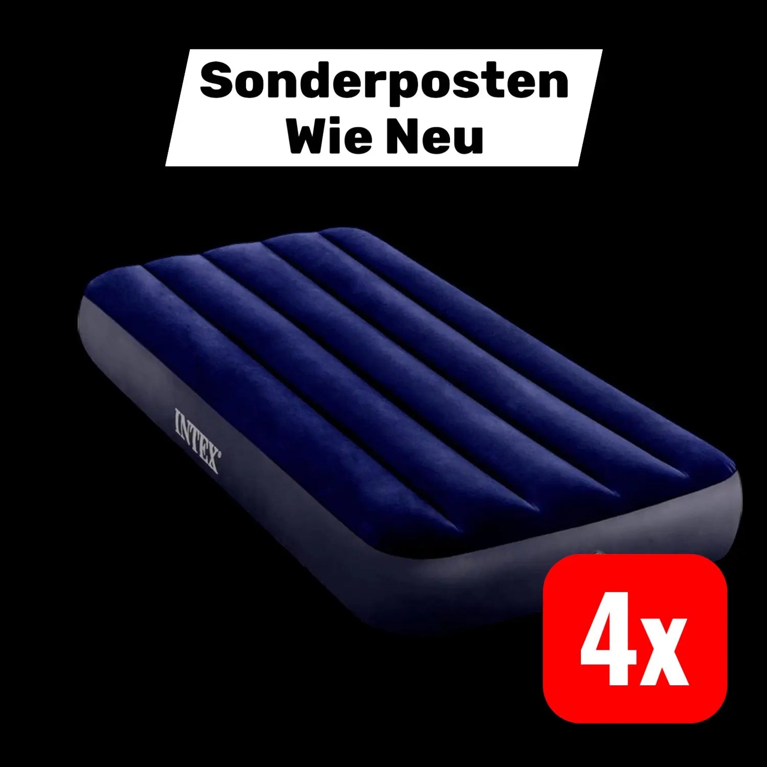 B-Ware Intex 64756 Dura Beam Classic Cot Size Luftbett Luftmatratze Matratze 4 Stück - 6941057412436