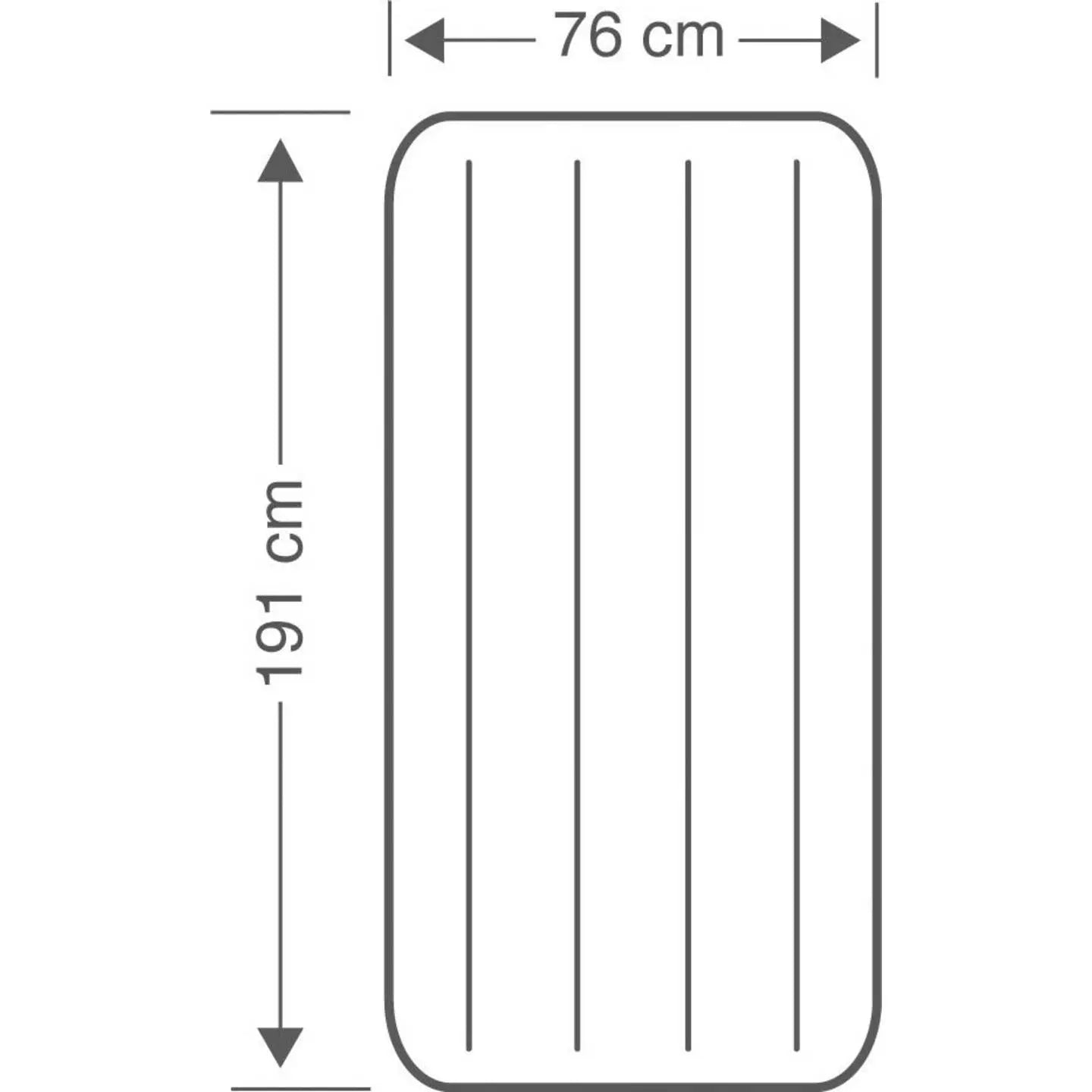 B-Ware Intex 64756 Dura Beam Classic Cot Size Luftbett Luftmatratze 4 Stück - 6941057412436