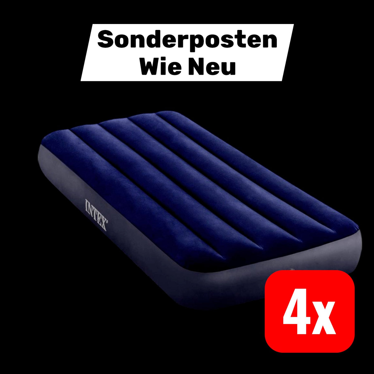 Intex 64756 DuraBeam Classic Cot-Size Luftbett Luftmatratze Matratze 4 STÜCK - 6941057412436