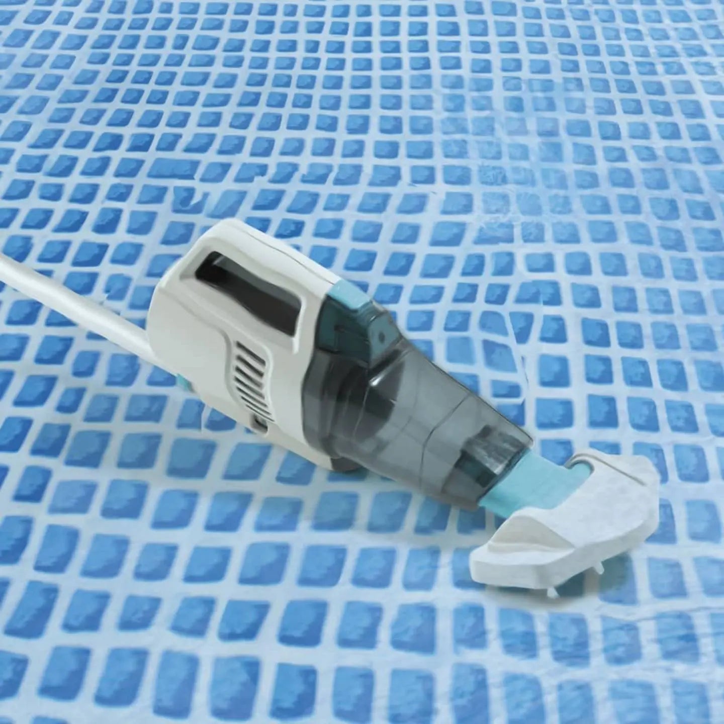 D-Ware Intex Poolsauger Bodensauger Poolreiniger Weiß Blau Kunststoff Alu Defektware - 6941057422770