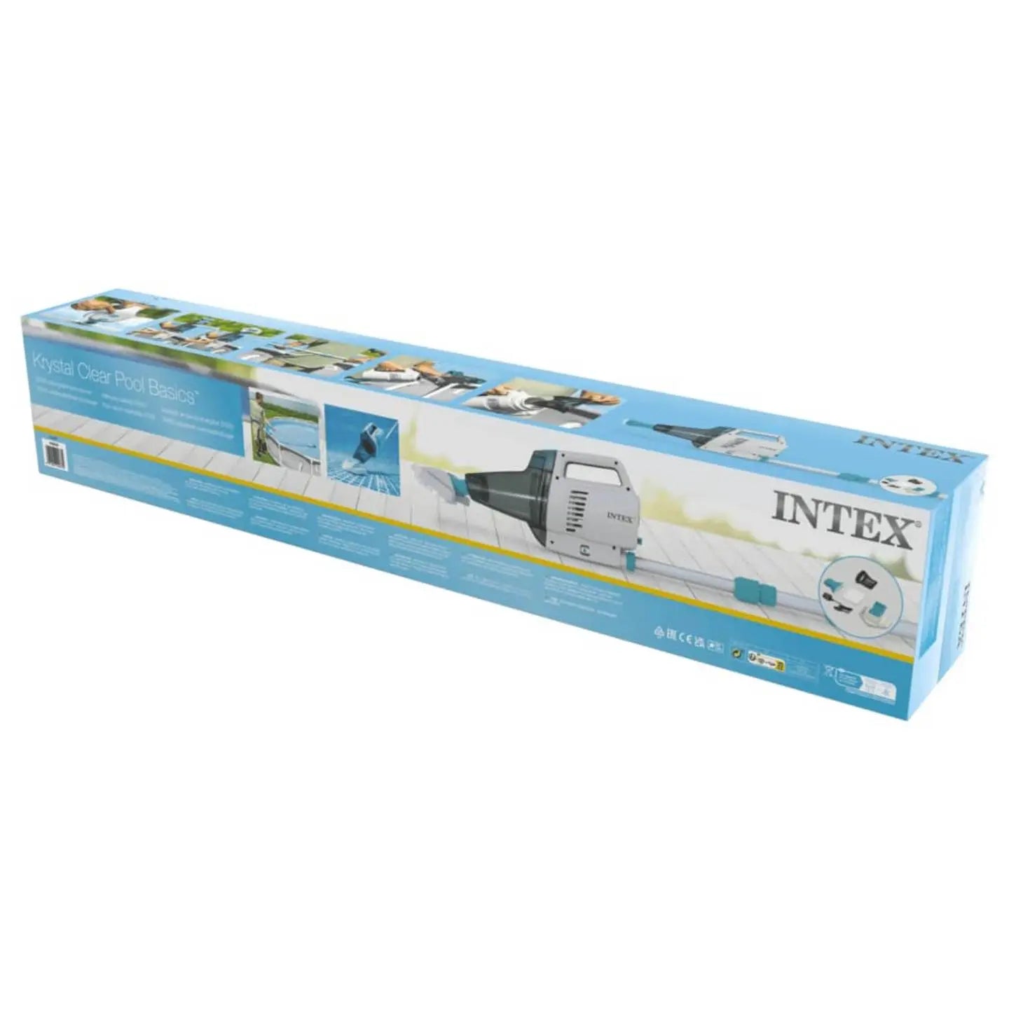 D-Ware Intex Poolsauger Bodensauger Poolreiniger Weiß Blau Kunststoff Alu Defektware - 6941057422770