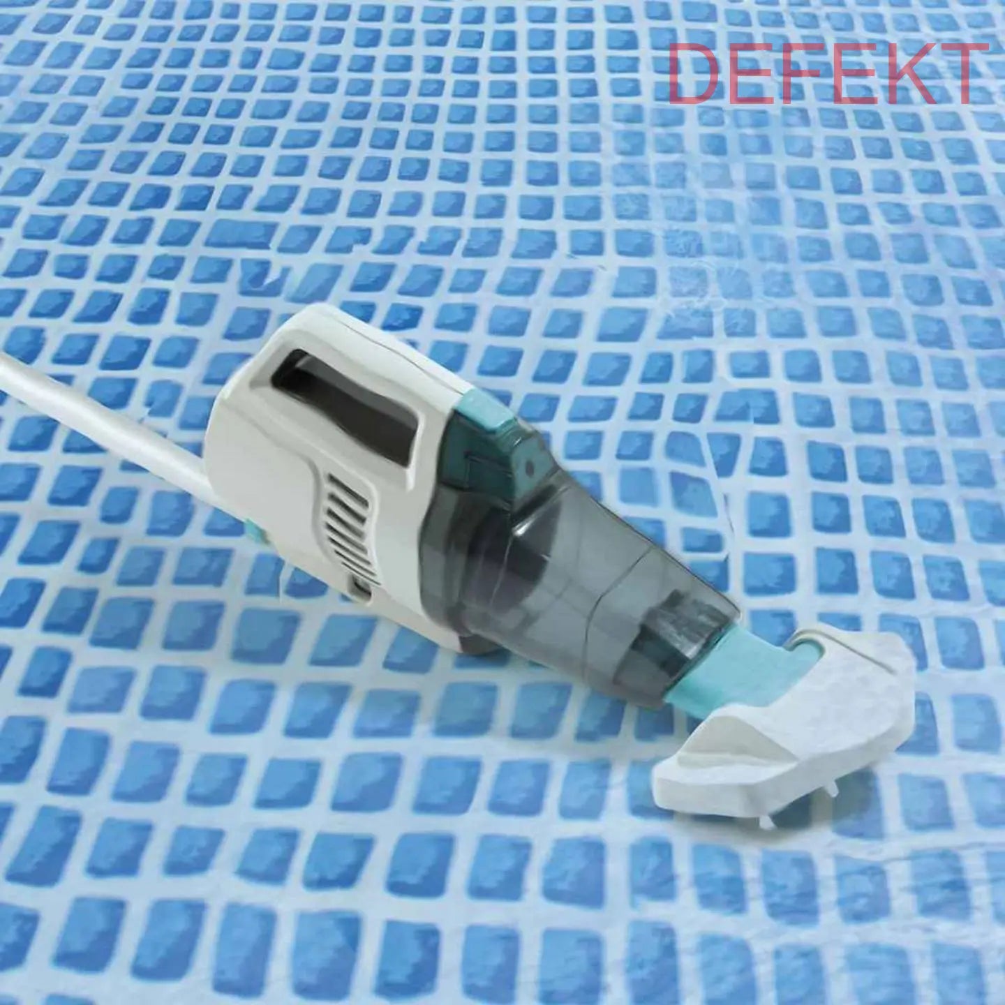D-Ware Intex Poolsauger Bodensauger Poolreiniger Weiß Blau Kunststoff Alu Defektware - 6941057422770