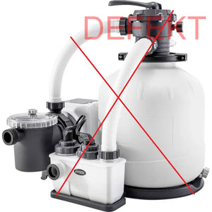 D-Ware Intex Krystal Clear E.C.O. Sandfilteranlage 10000 L/H Poolfilter Defektware679