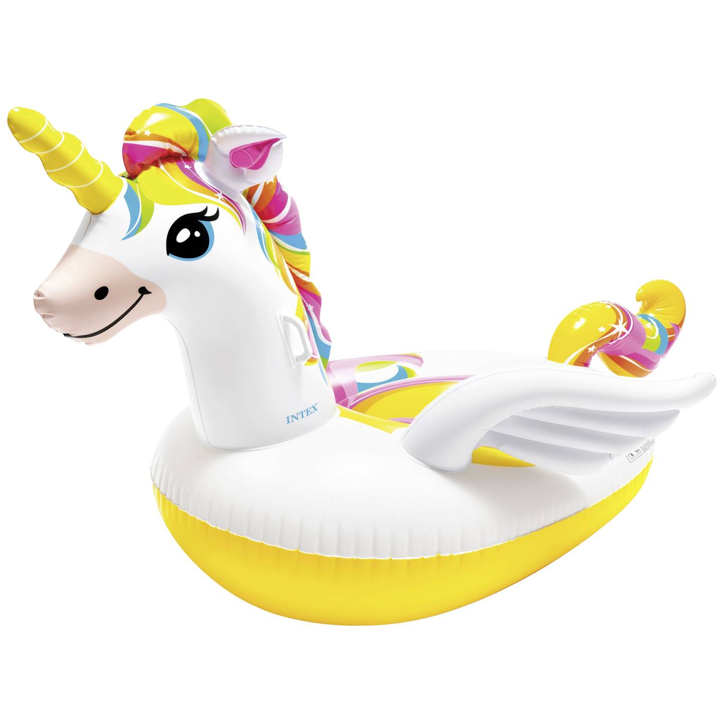 INTEX Schwimmfigur Einhorn Schwimmtier Pool Einhorn groß für Kinder 201x140x97cm - 6941057407456