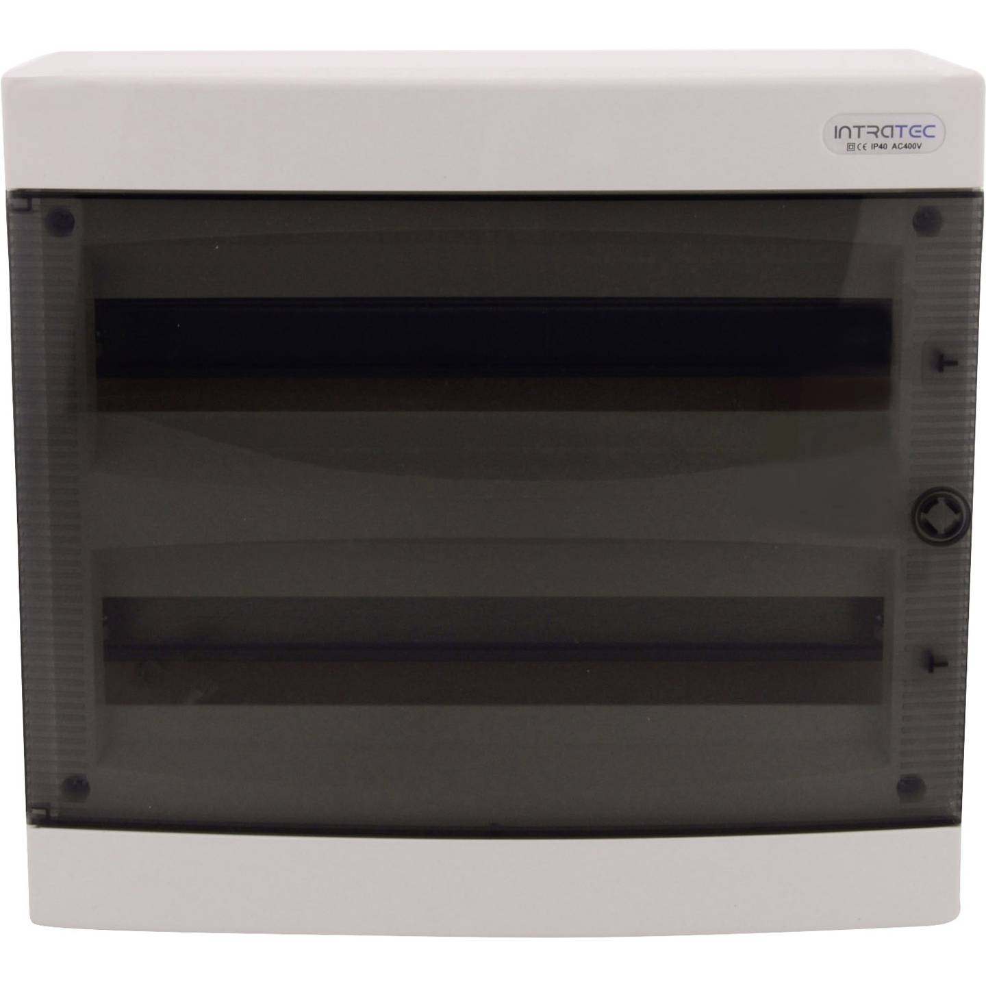 B-Ware Intratec Sicherungskasten Verteilerkasten Transparent 36 Te Ip40 Signal Weiß Abs - 4260562681369