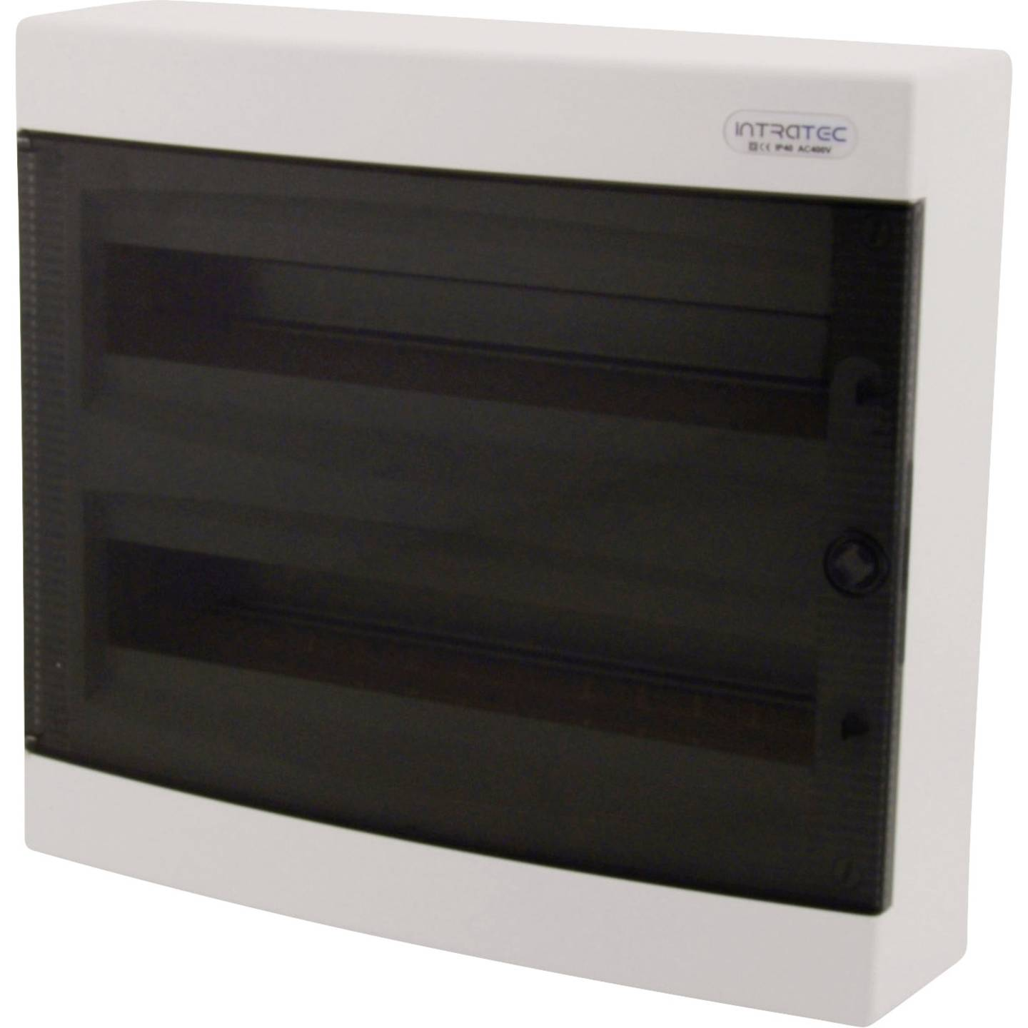 B-Ware Intratec Sicherungskasten Verteilerkasten Transparent 36 Te Ip40 Signal Weiß Abs - 4260562681369