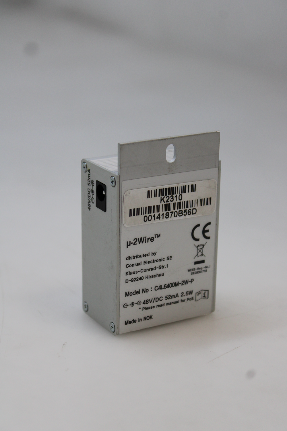 B-Ware Renkforce Rf 3395610 Netzwerkverlängerung 2 Draht Max 300m 200 M Bit/S Siehe Text - 4053199546855